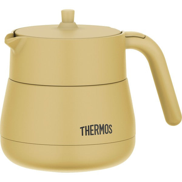 ギフト好適品 サーモス　ティーポット（４５０ｍｌ） ベージュ TTE-450BE