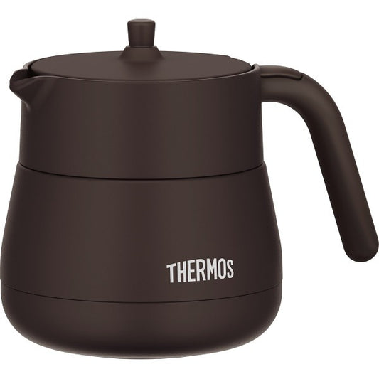ギフト好適品 サーモス　ティーポット（４５０ｍｌ） ブラウン TTE-450BW