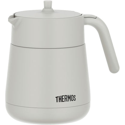 ギフト好適品 サーモス　ティーポット（７００ｍｌ） ライトグレー TTE-700LGY