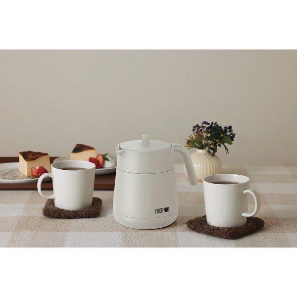 ギフト好適品 サーモス　ティーポット（７００ｍｌ） ライトグレー TTE-700LGY