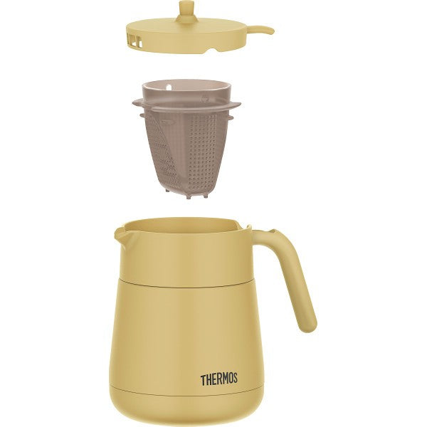 ギフト好適品 サーモス　ティーポット（７００ｍｌ） ベージュ TTE-700BE