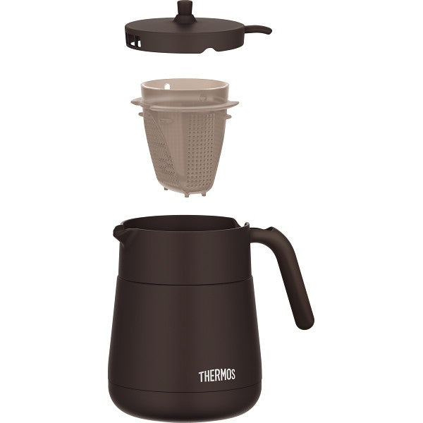 ギフト好適品 サーモス　ティーポット（７００ｍｌ） ブラウン TTE-700BW