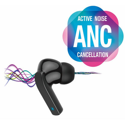 ギフト好適品 カシムラ　完全ワイヤレスステレオイヤホン　外音取込／ＡＮＣ　ＢＫ BL-113