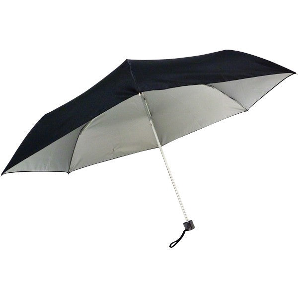 ＵＶ晴雨兼用　大寸耐風式軽量ミニ傘 ブラック 5039-BK