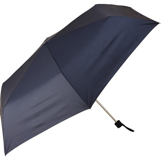 ＵＶ晴雨兼用　大寸耐風式軽量ミニ傘 ネイビー 5039-NV