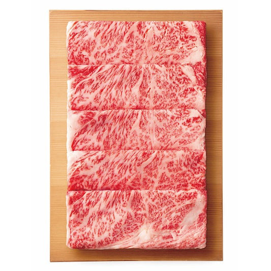 ギフト好適品 銀座吉澤　国産みちのく和牛すき焼きセット 1586888