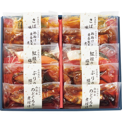 氷温熟成　煮魚・焼魚ギフトセット（１０切） 1758388