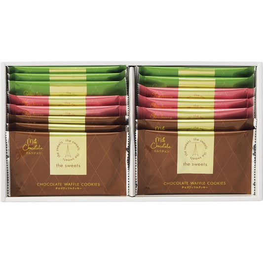 ギフト好適品 ｔｈｅ　ｓｗｅｅｔｓ　チョコワッフルクッキー（１５枚） TWC-10