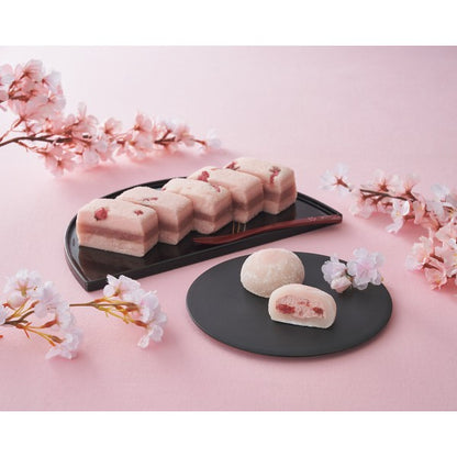 ギフト好適品 新杵堂　桜ふわふわ・苺ムース大福セット 1745430