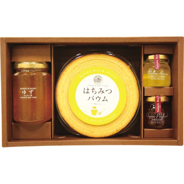 山田養蜂場　はちみつバウムギフトセット  78484