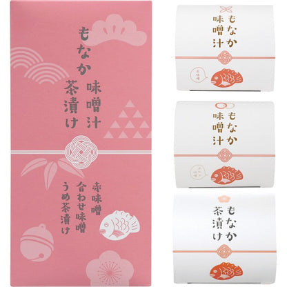 もなか味噌汁＆茶漬け（３個） 7792