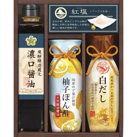 ギフト好適品 美食ファクトリー　グルメ調味料バラエティ AIH-25