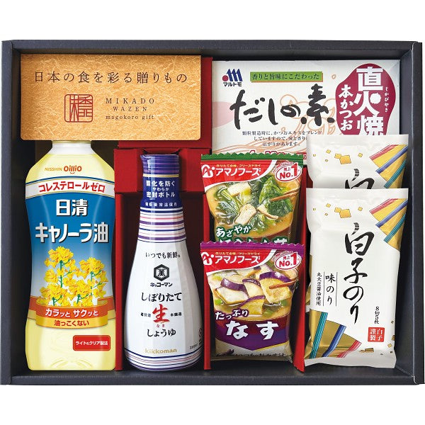 味香門和膳（みかどわぜん）アマノフーズ＆キッコーマン和食詰合せ MKD-20N