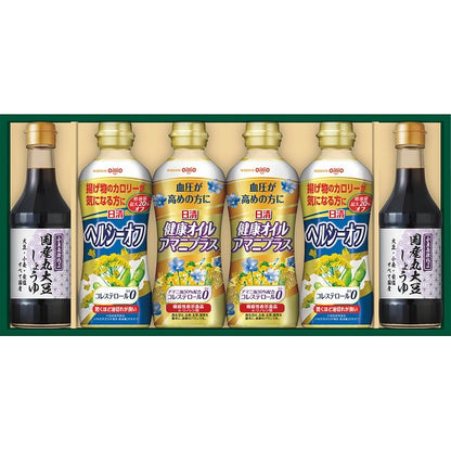 日清　バラエティオイル＆丸大豆しょうゆギフト SOTｰ30A
