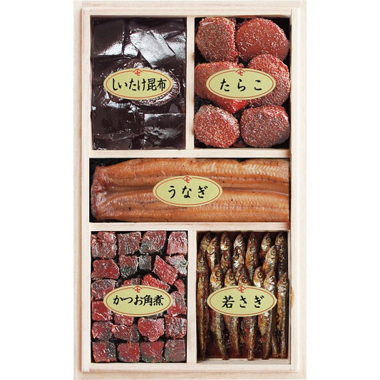 新橋玉木屋　特選佃煮５種入 15195