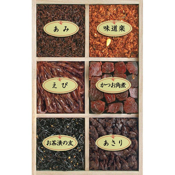 新橋玉木屋　佃煮詰合せ６種入 TK-6