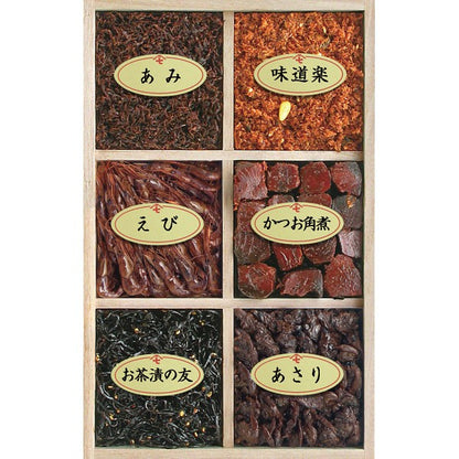 新橋玉木屋　佃煮詰合せ６種入 TK-6