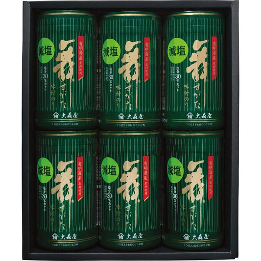 大森屋　減塩味付のり卓上詰合せ GAｰ30G