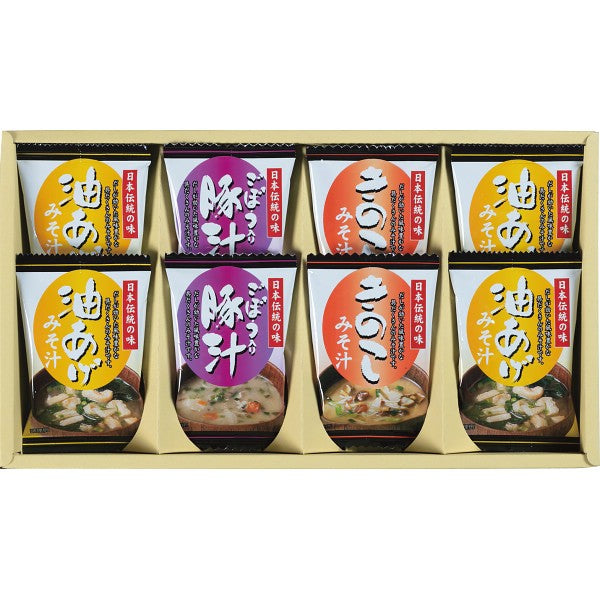 フリーズドライ「お味噌汁３種の味詰合せ」 KF-BO