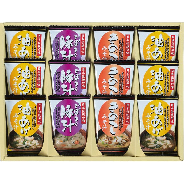 フリーズドライ「お味噌汁３種の味詰合せ」 KF-CO