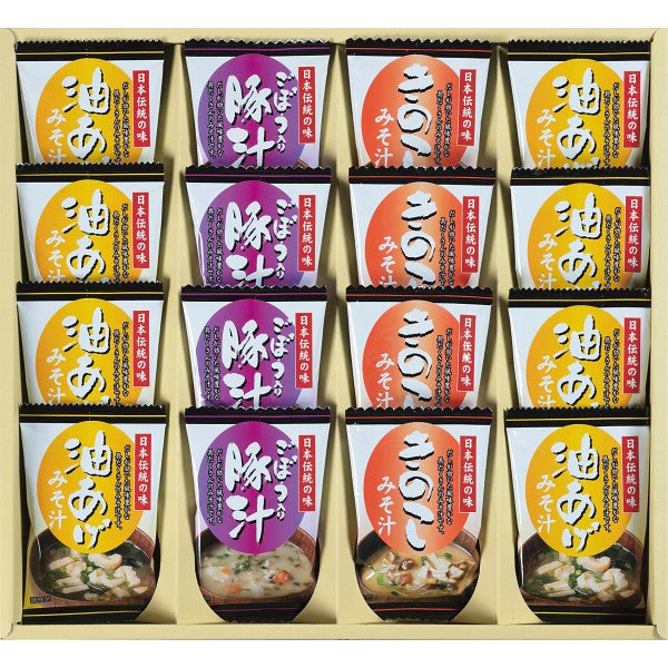 フリーズドライ「お味噌汁３種の味詰合せ」 KF-DO