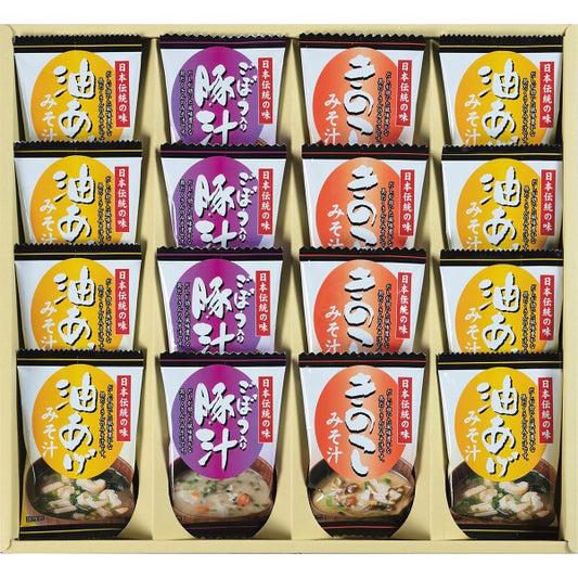 フリーズドライ「お味噌汁３種の味詰合せ」 KF-DO