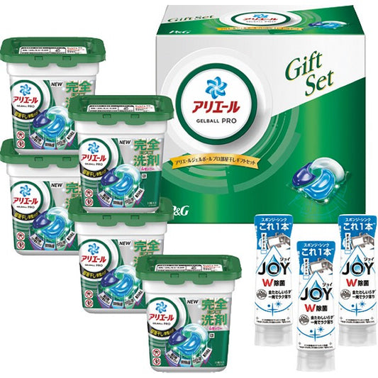 Ｐ＆Ｇ　アリエールジェルボールプロ部屋干しギフトセット PGJH-50E