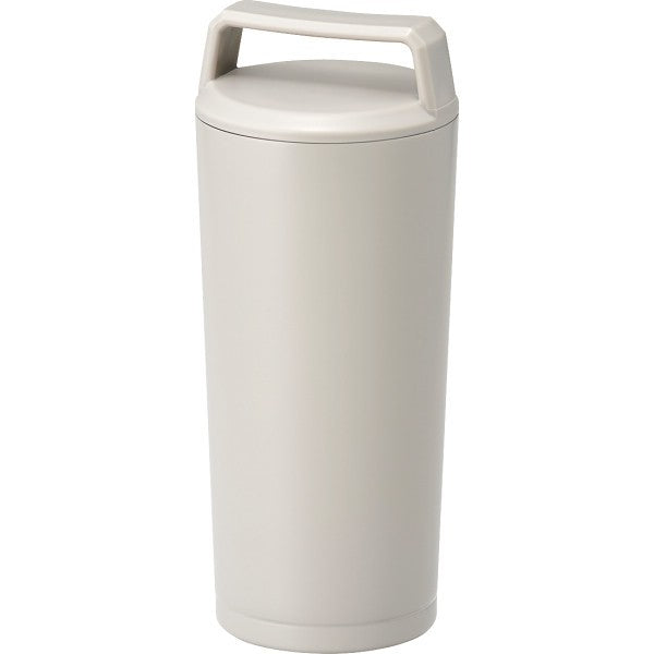 ハンドル付ステンレスタンブラー（３６０ｍｌ） グレージュ B3725-2