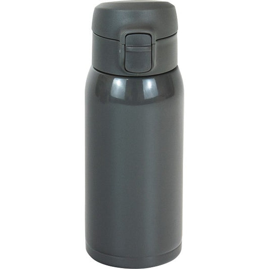 モテコ　ワンタッチ栓マグボトル（３５０ｍｌ） グレー RH-1673