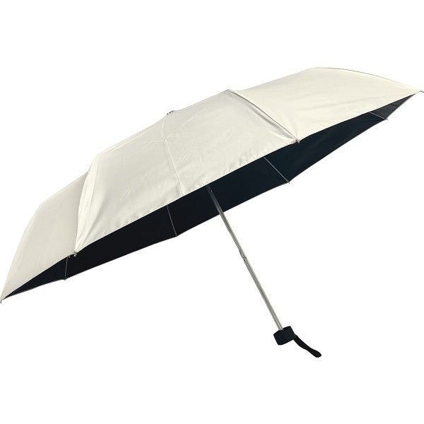 遮光軽量　晴雨兼用　耐風（５５ｃｍ）折畳み傘 アイボリー 90240270