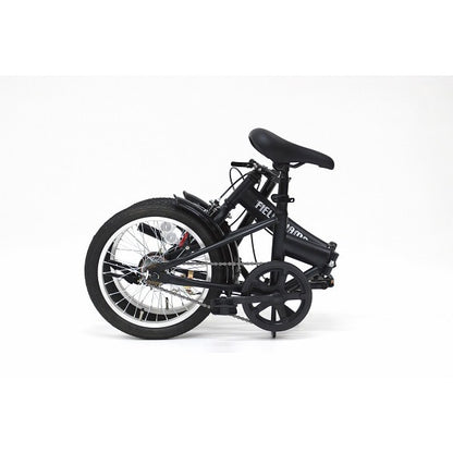 フィールドチャンプ　１６型折畳み自転車（鍵・ライト付） MG-FCP16BKRL