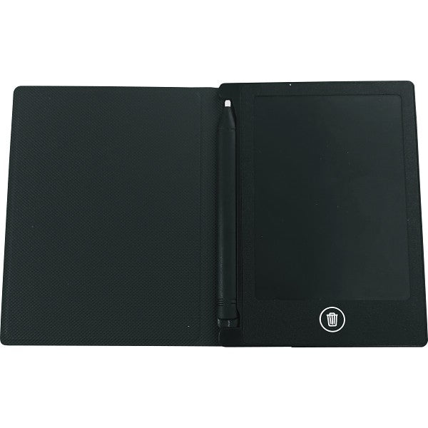 カバー付電子メモパッド　４．４インチ PL-199BK