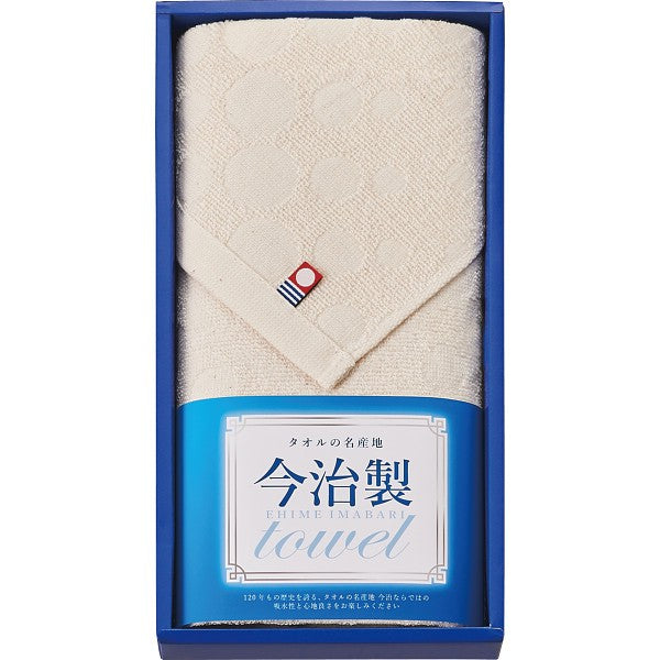 今治　無漂白・無染色フェイスタオル IME8760
