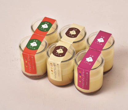 室蘭うずら園 うずらのプリン３種６個セット PPS