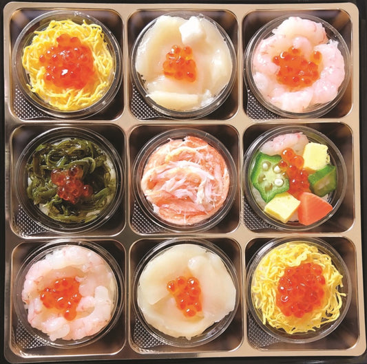 【北海道直送】 小樽海洋水産 プチ海鮮丼セット