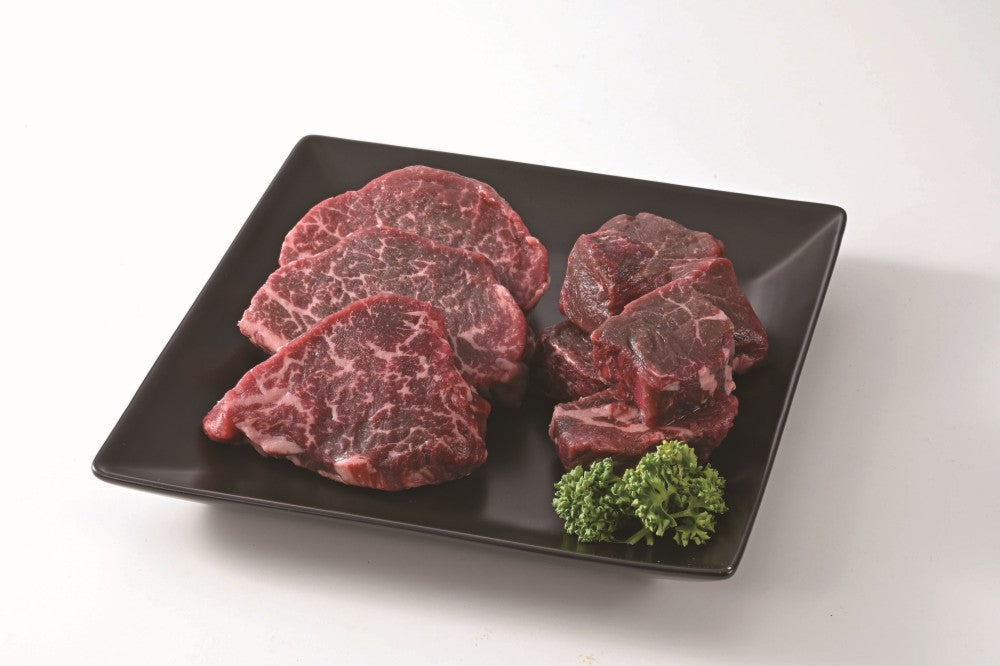ノベルズ食品 十勝ハーブ牛 ヒレステーキセット　500g