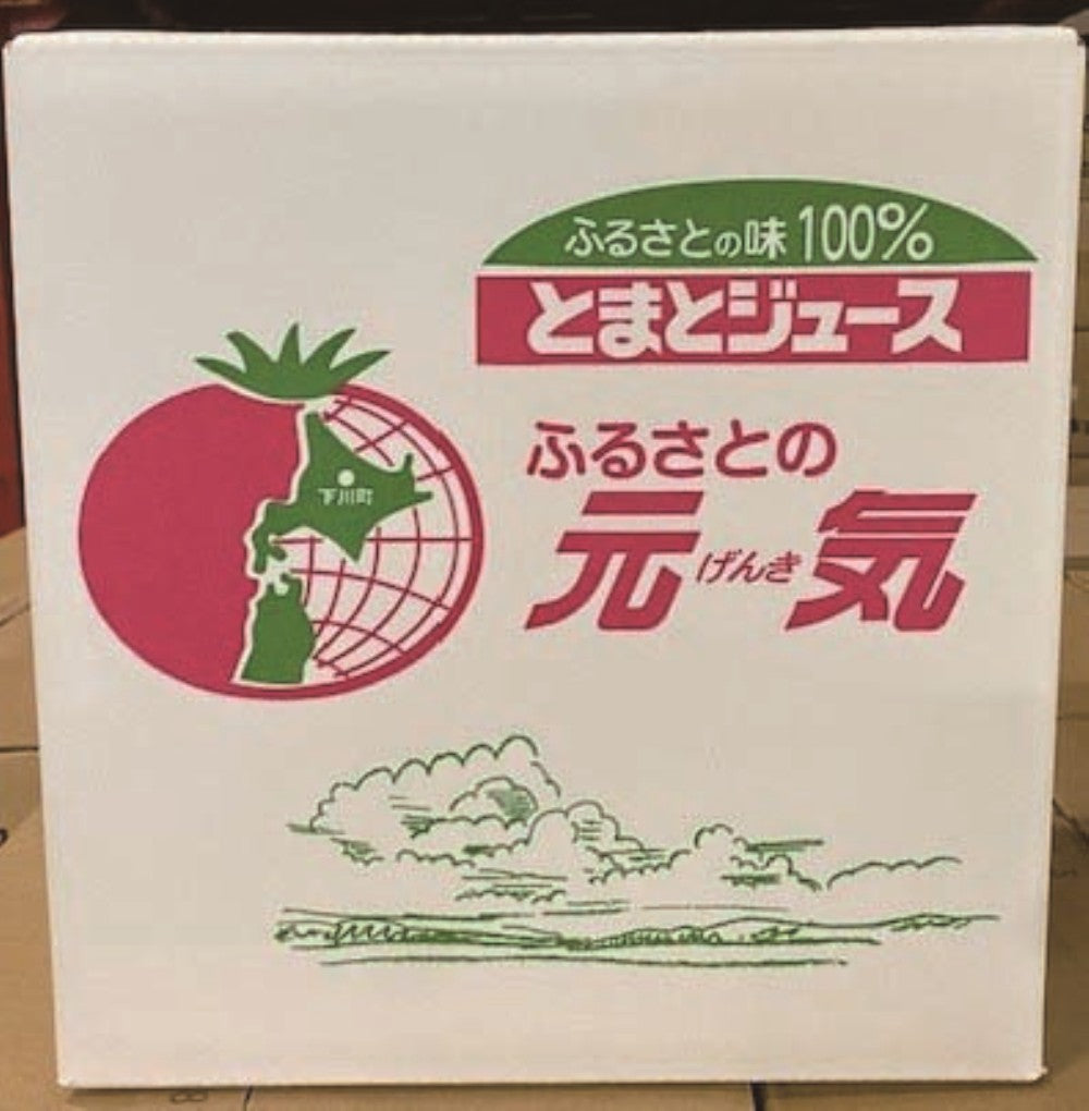 下川事業協同組合 とまとジュース「ふるさとの元気」５００ｍｌ×６本（有塩）