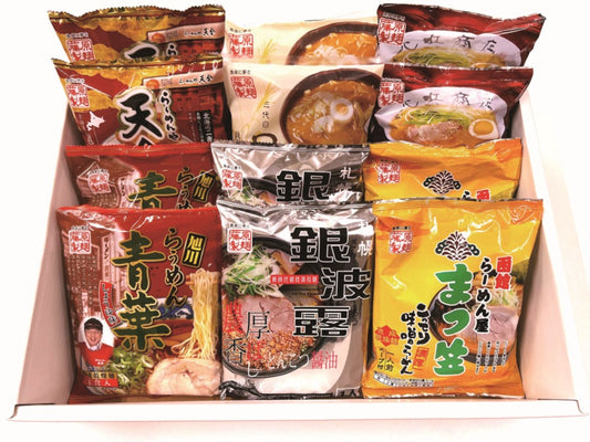 【北海道直送】 藤原製麺 北海道繁盛店ラーメンギフト12食 HHA-12K