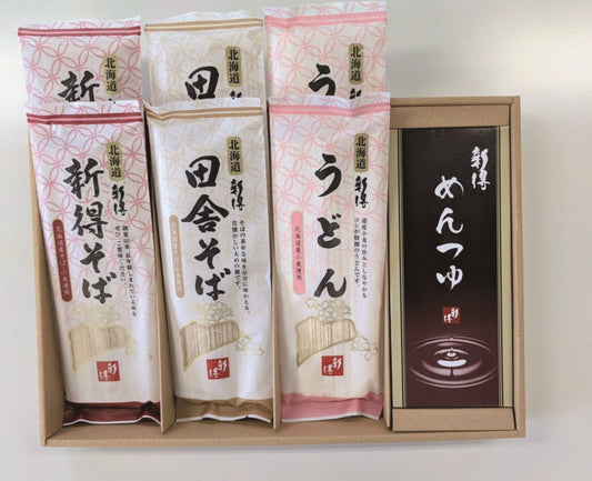 【北海道直送】 新得そば 乾麺詰合せ Y-35NT